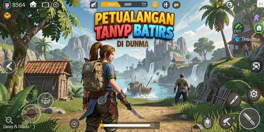 Gameplay Open World yang menakjubkan dan menantang.