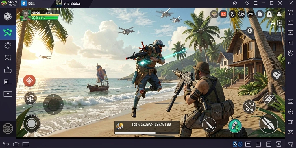 Screenshot utama <strong>9N9N</strong> menampilkan antarmuka yang ramah pengguna dengan fitur Utility yang lengkap.