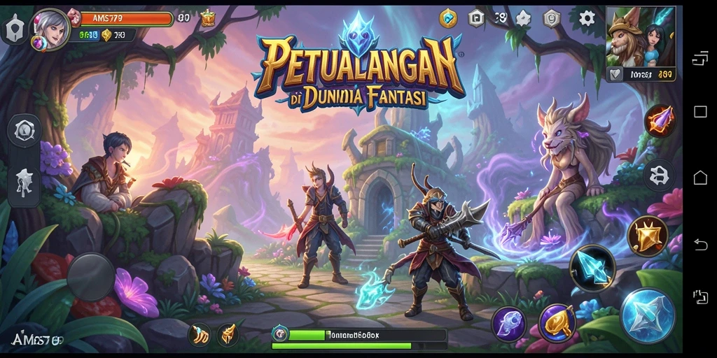 Screenshot gameplay AMS789 menampilkan aksi seru dalam petualangan.