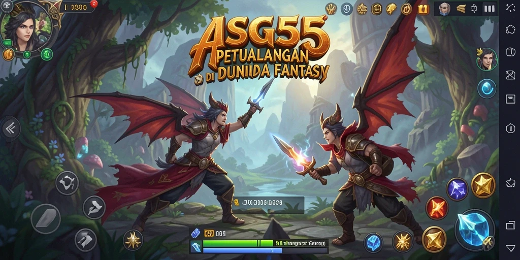 Gameplay seru dengan petualangan di dunia fantasi