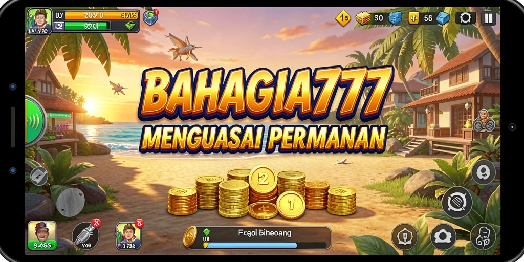Screenshot gameplay BAHAGIA777 menampilkan strategi seru dalam pertempuran.