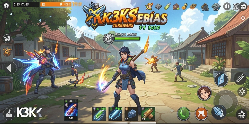 Tampilan aplikasi K3K3 yang mudah digunakan dan fungsional.