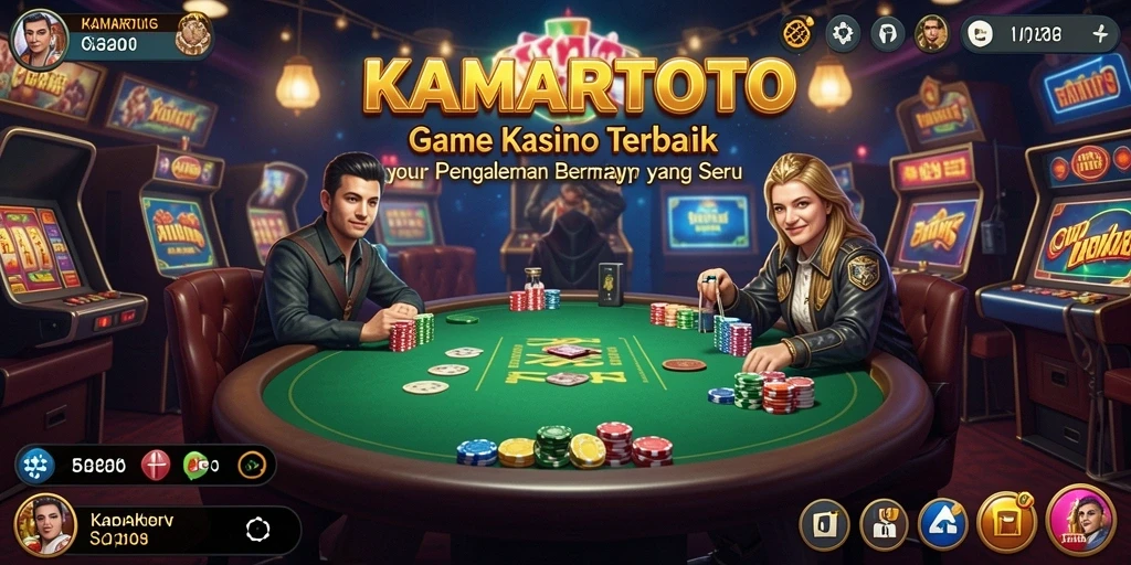 Screenshot gameplay KAMARTOTO yang menunjukkan keseruan permainan Kasino.