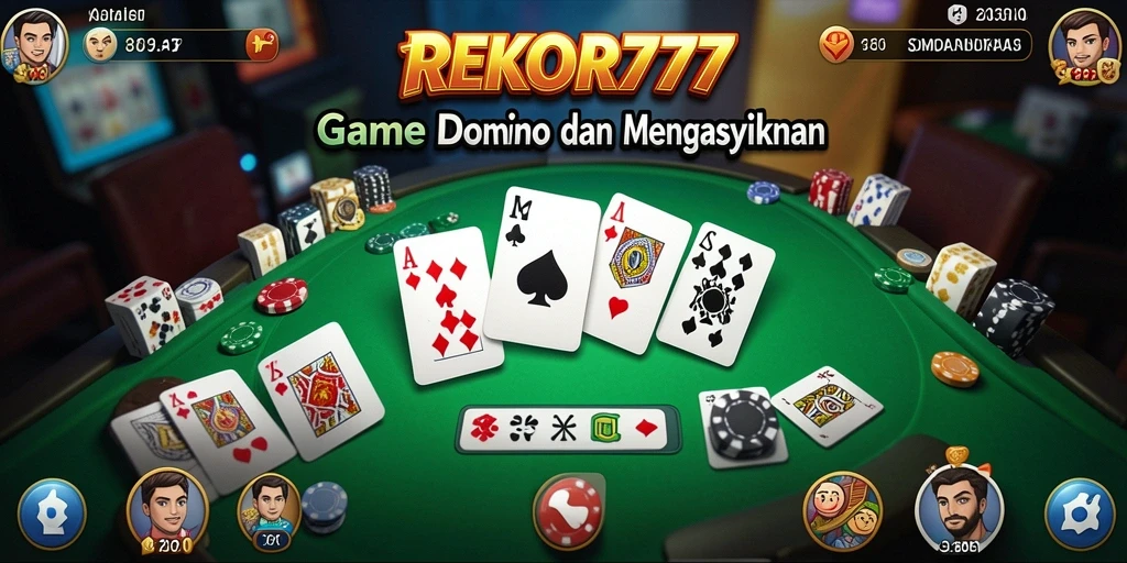 Tampilan gameplay seru dan interaksi dalam REKOR777.