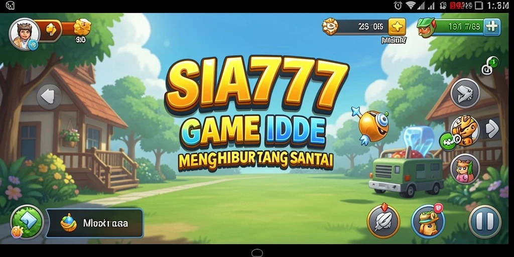 Tampilan gameplay <strong>SIA777</strong> yang mengasyikkan dan penuh warna.