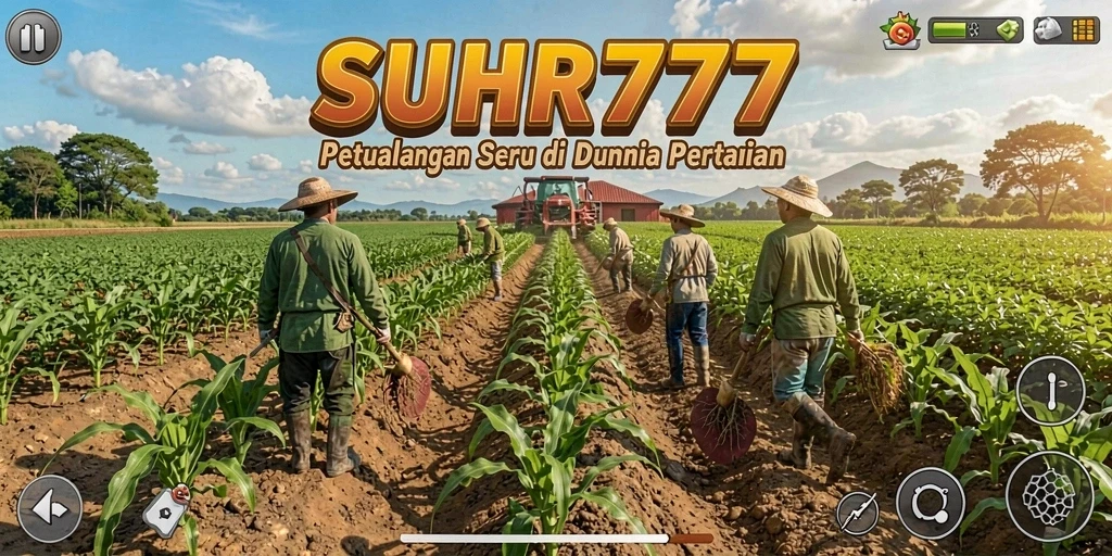 Tangkapan layar gameplay <strong>SUHU777</strong> menampilkan aktivitas bertani yang seru.