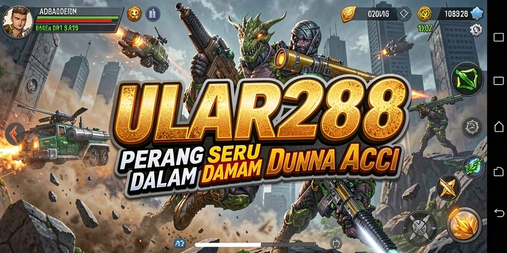 Tampilan seru dari gameplay ULAR288 yang penuh aksi.