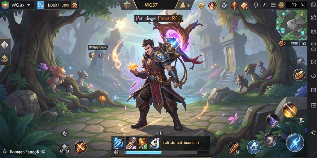 Gameplay RPG menakjubkan dengan grafis tinggi dan cerita yang mendalam.